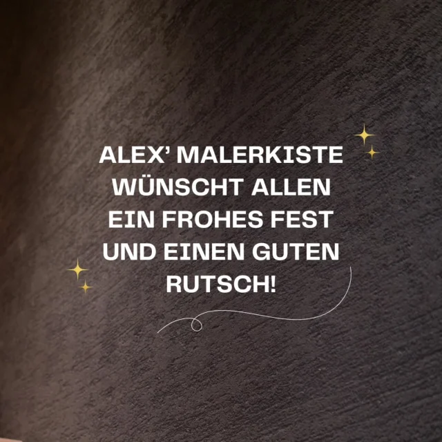 Besinnliche Feiertage und einen guten Rutsch ins neue Jahr! ✨️🎄
- wünschen euch Alex und sein Team🥰